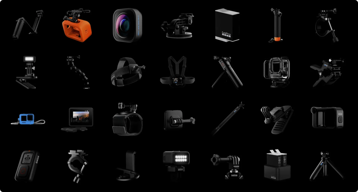 GoPro アクセサリーの画像