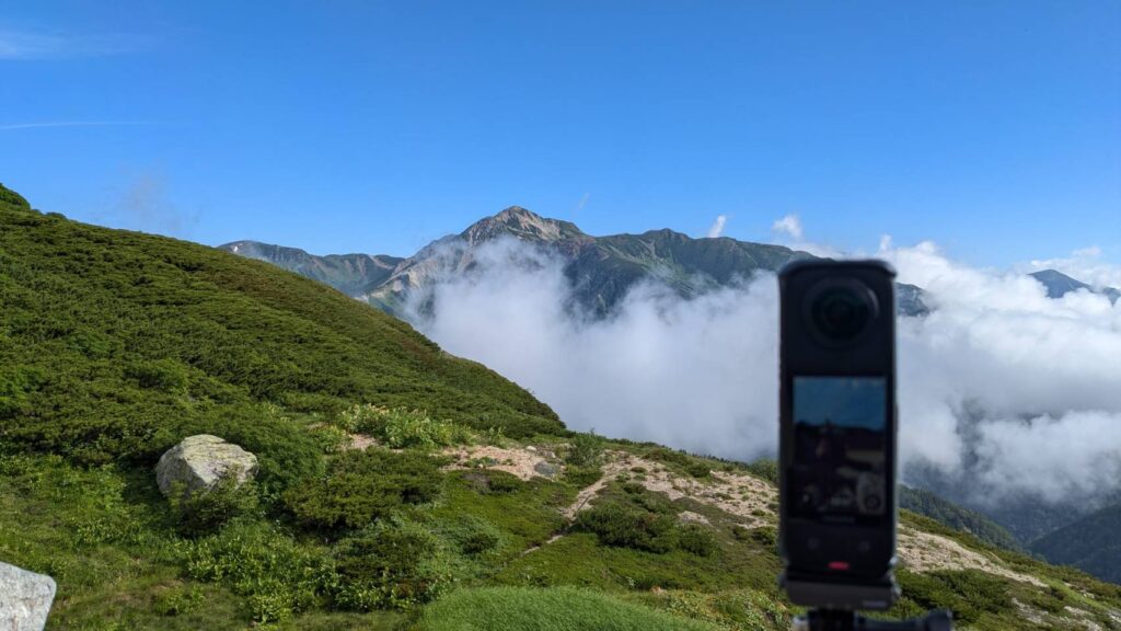 360 度 カメラ トップ 登山