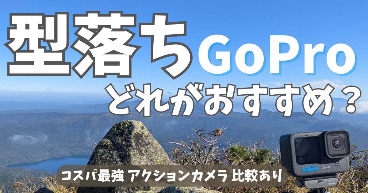 型落ちGoProレビューのサムネイル