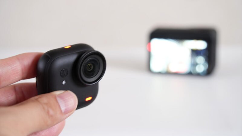 Insta360 GO Ultra 撮影の様子