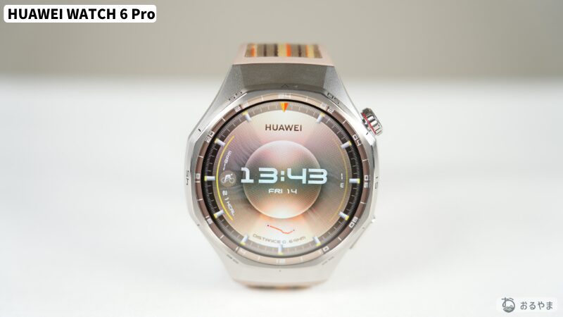 HUAWEI WATCH GT 6 Proの正面画像