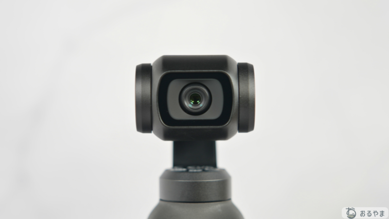 DJI Osmo Pocket 4のレンズ拡大ショット