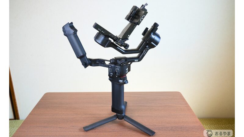 DJI RS 5 ジンバルの組み立てた様子2