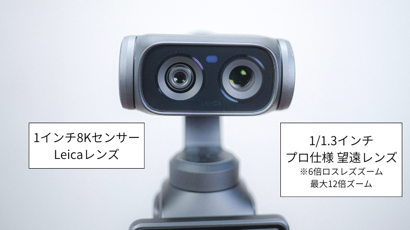 Insta360 Luna Ultraのレンズ仕様