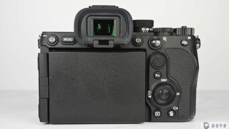 SONY α7 V 背面 操作ボタン