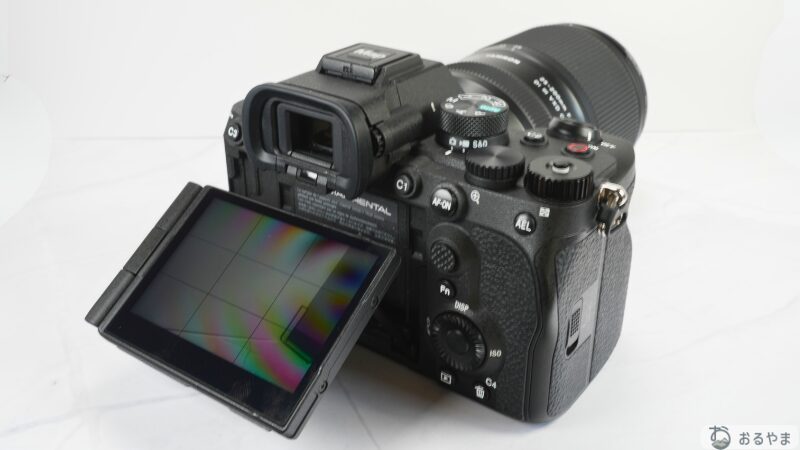 SONY α7 V 4軸マルチアングルモニターを開いた状態
