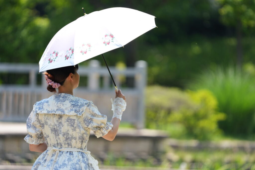 女性の超望遠撮影 FE200-600mmで撮影