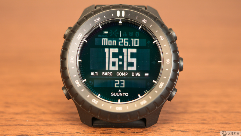 SUUNTO CORE 2 の正面