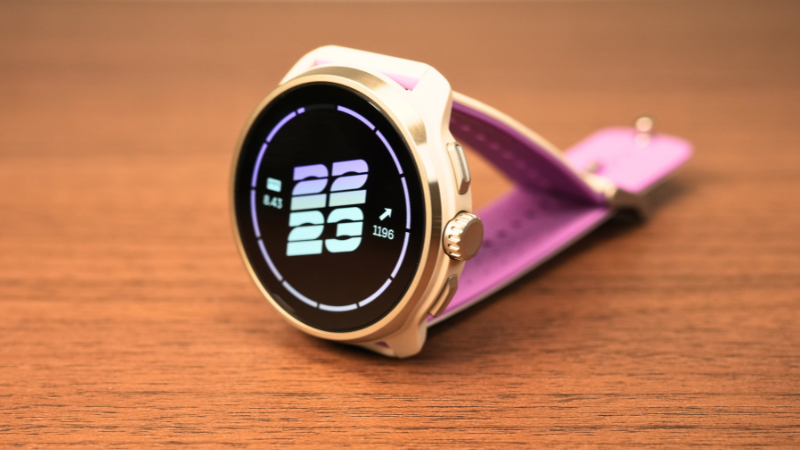 SUUNTO RACE 3S（Titanium Orchid）の側面のボタン